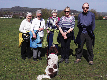 Our first walk of 2021! Recreation area off Bradley Road