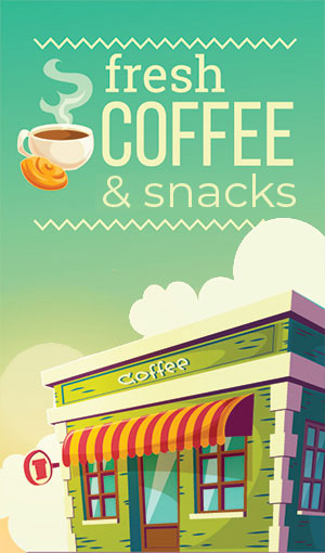 Pavilion Cafe Poster