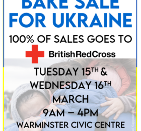 Bake Sale for Ukraine poster