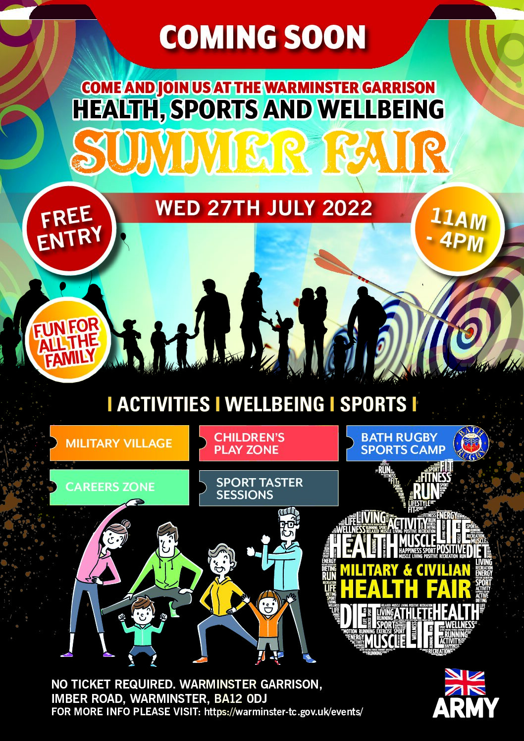 Warminster Garrison Health Sports and Wellbeing Fair
