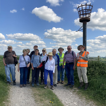 Walkers at Kingston Deverill