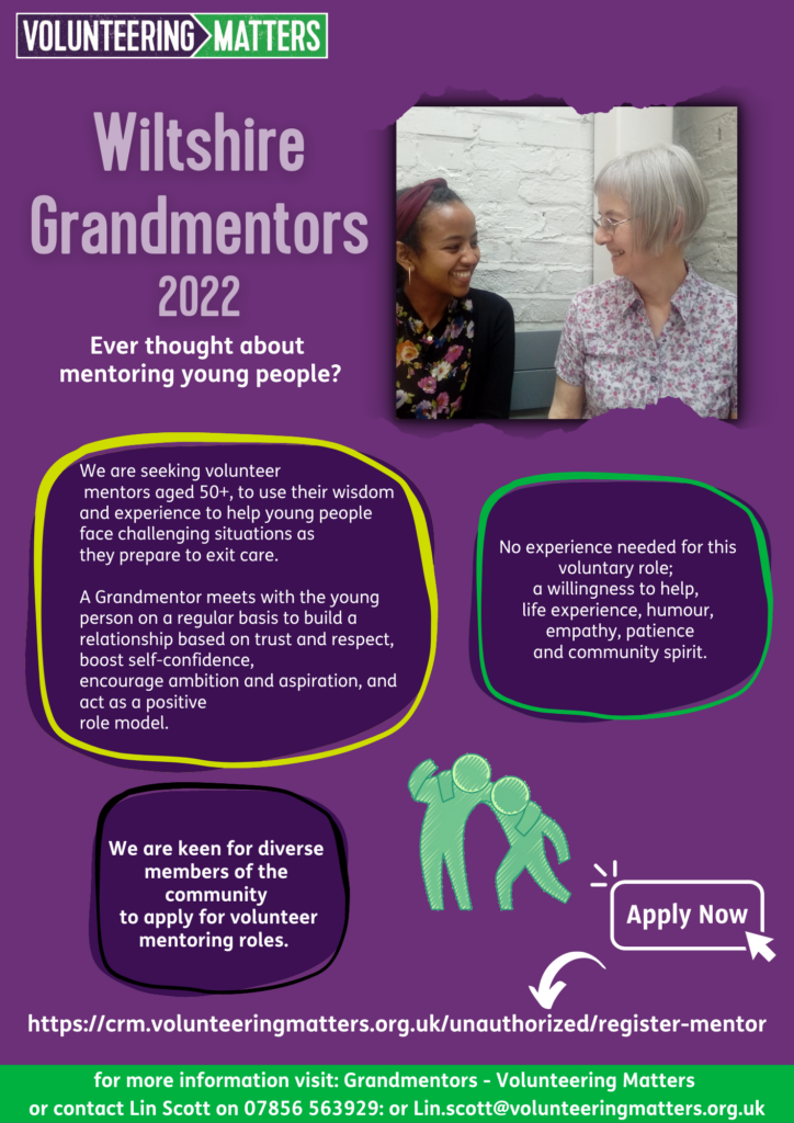 Grandmentors Volunteer Poster