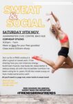 Sweat & Social Saturday 19th November 9am - 11am