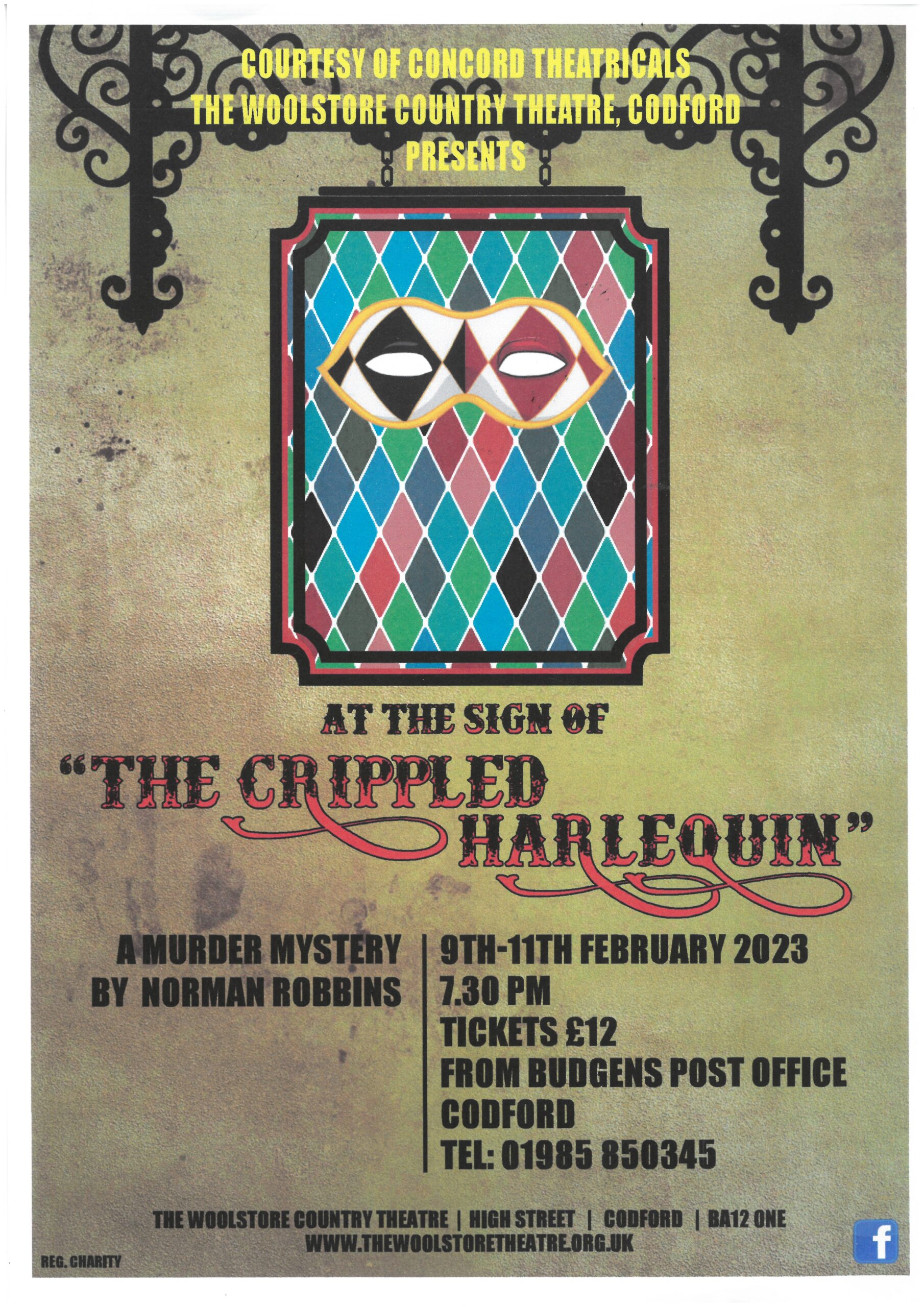 At The Sign of "The Crippled Harlequin", The Woolstore Country Theatre, Codford