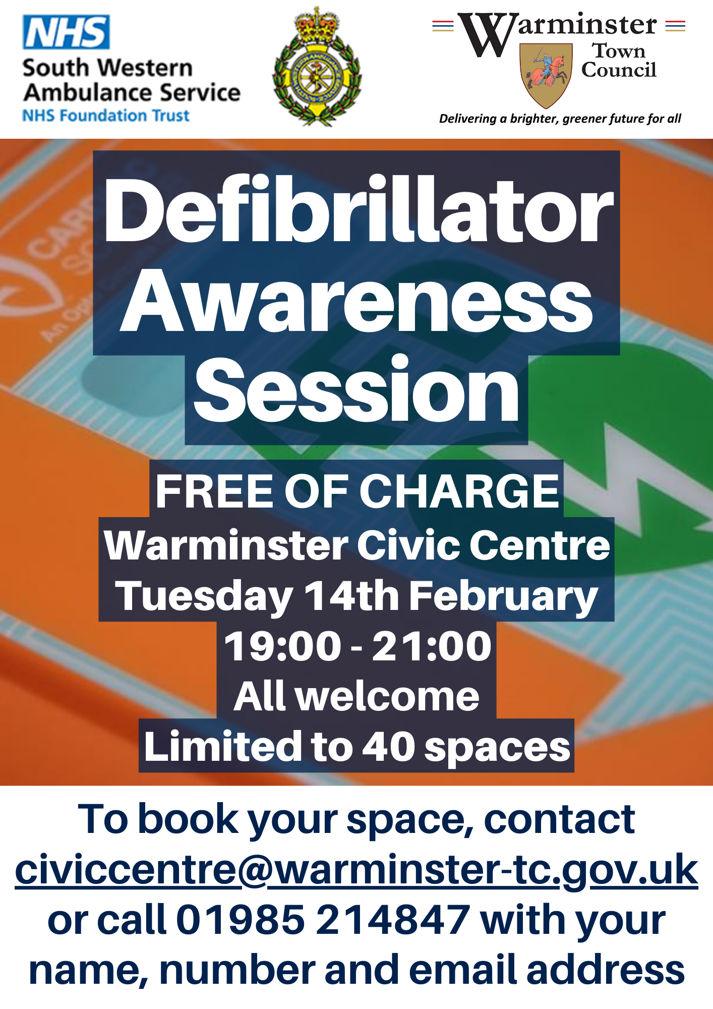 Defibrillator Awareness Session