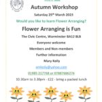 South West Area of NAFAS Flower Arranging Workshop