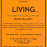 The Woolstore Country Theatre - Codford hosts 'Living' Staring Bill Nighy