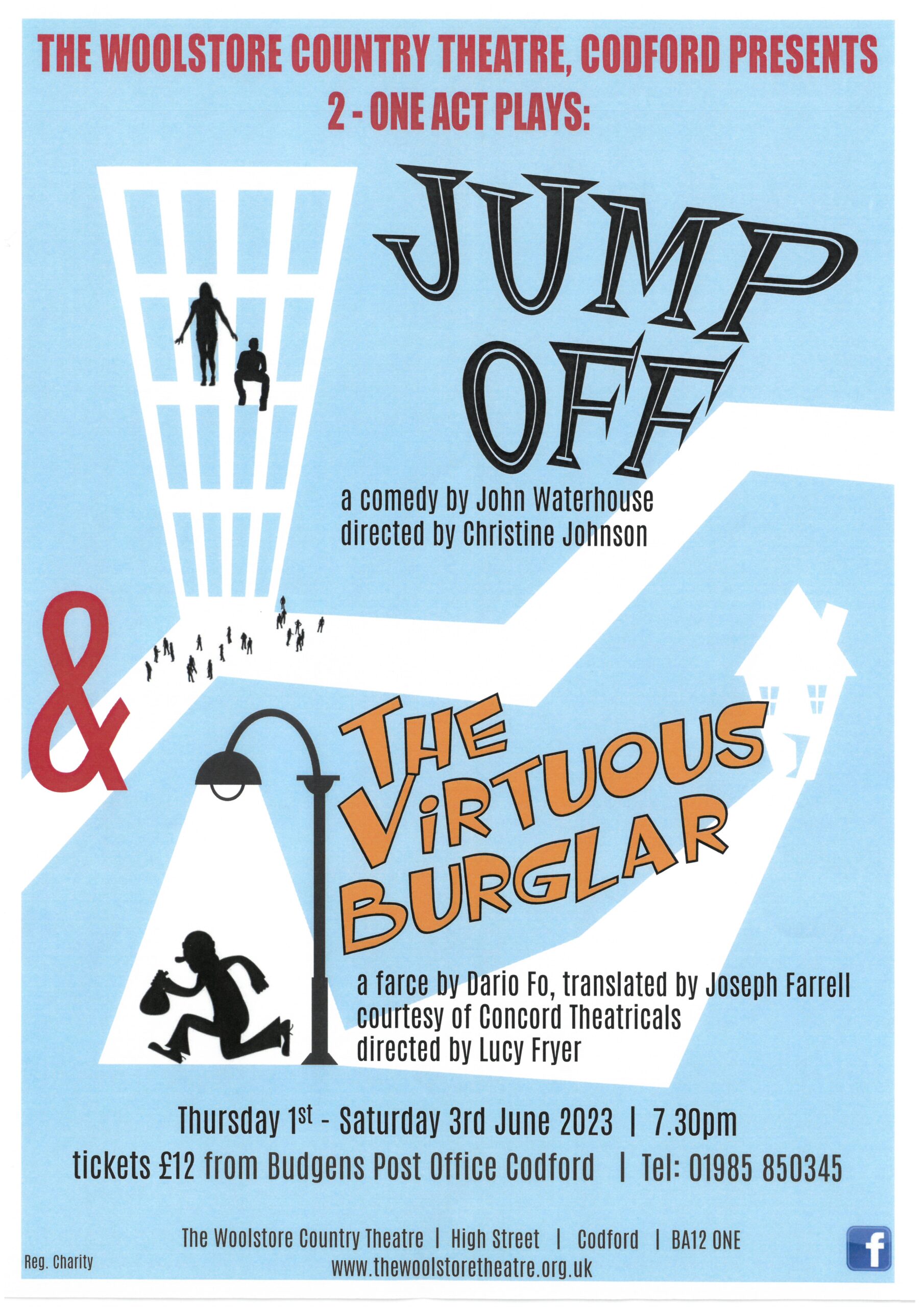 Jump Off and The Virtuous Burglar - The Woolstore Country Theatre