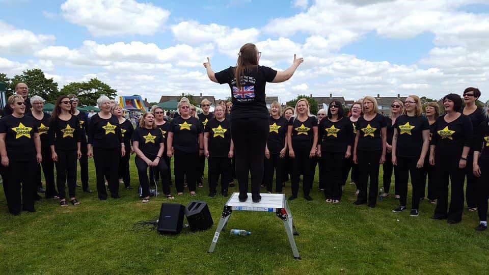 Summer Live Music in the Band Stand - Rock Choir