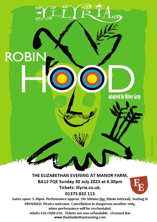 Robin Hood  Sunday 30th July 2023, 6.30pm