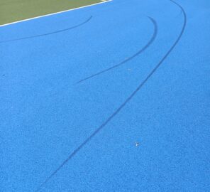 Tennis Courts Damage