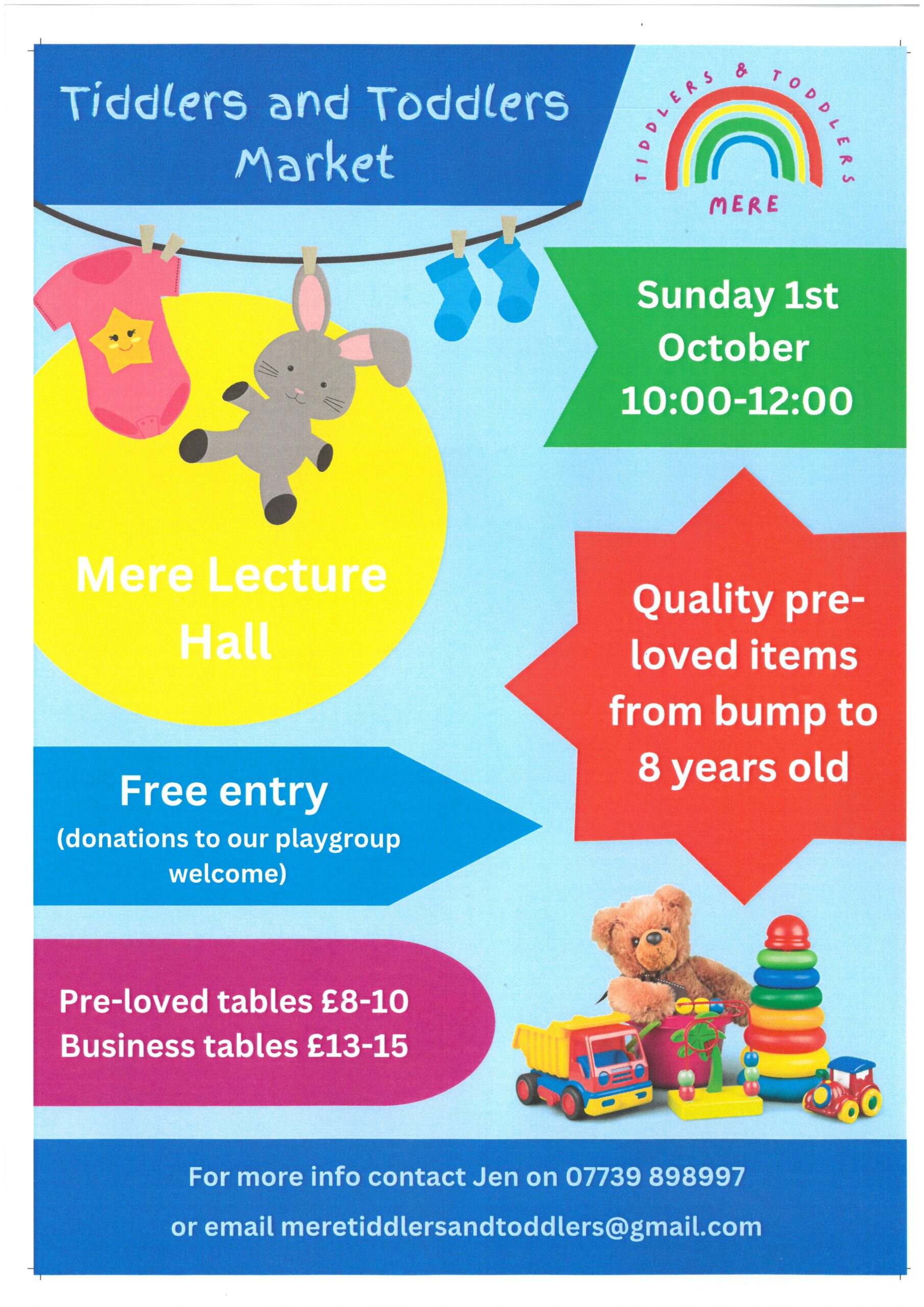 Tiddlers and Toddlers Market - Mere