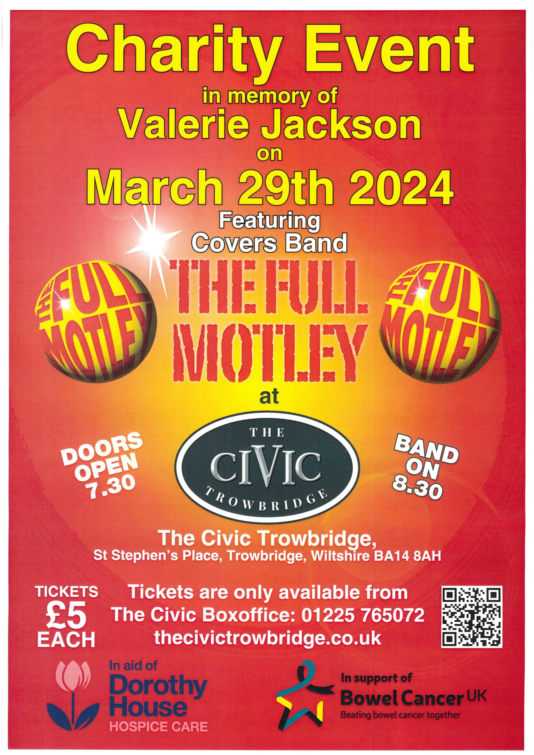 Charity Event in memory of Valerie Jackson