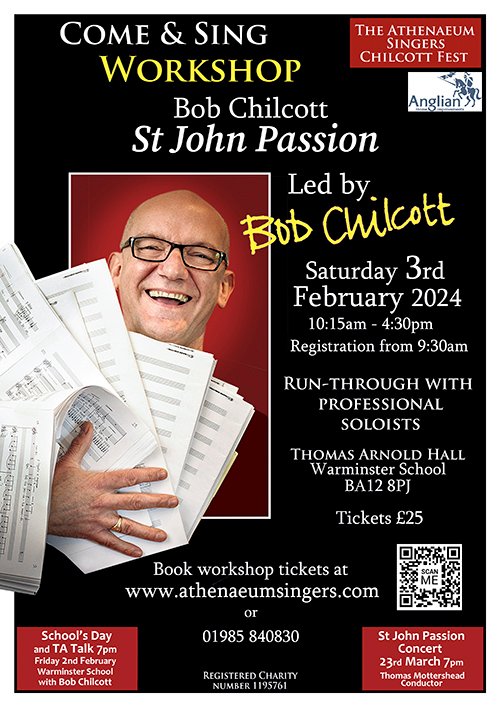 Come and sing with Bob Chilcott