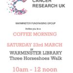Coffee morning - Cancer Research UK
