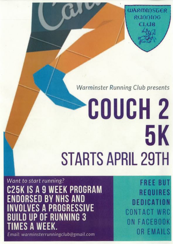 Warminster Running Club presents Couch 2 5K