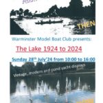 Warminster Model Boat Club presents the Lake 1924 to 2024
