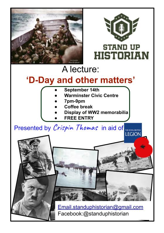 A lecture: 'D-Day and other matters'