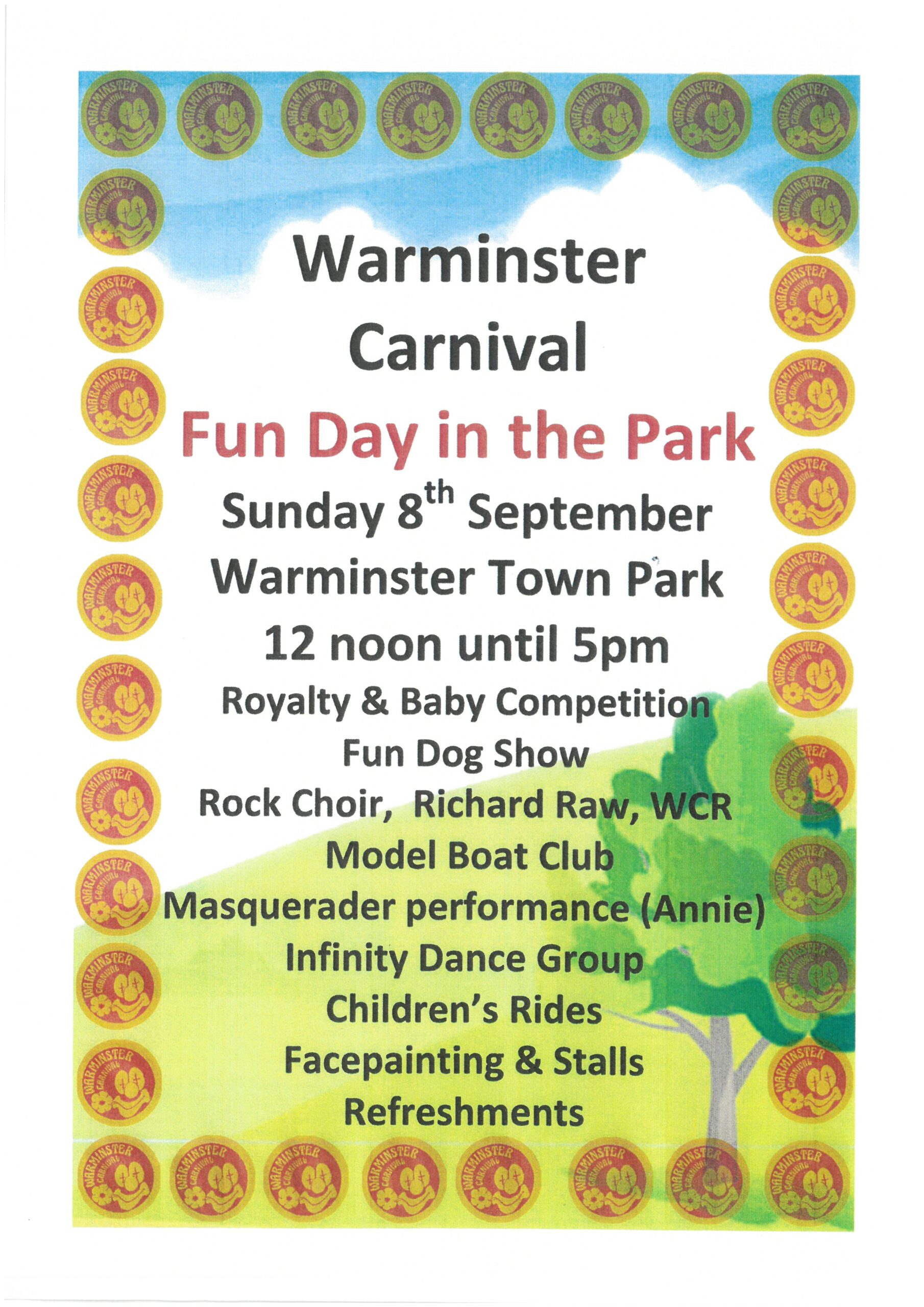 Warminster Carnival Fun Day in the Park