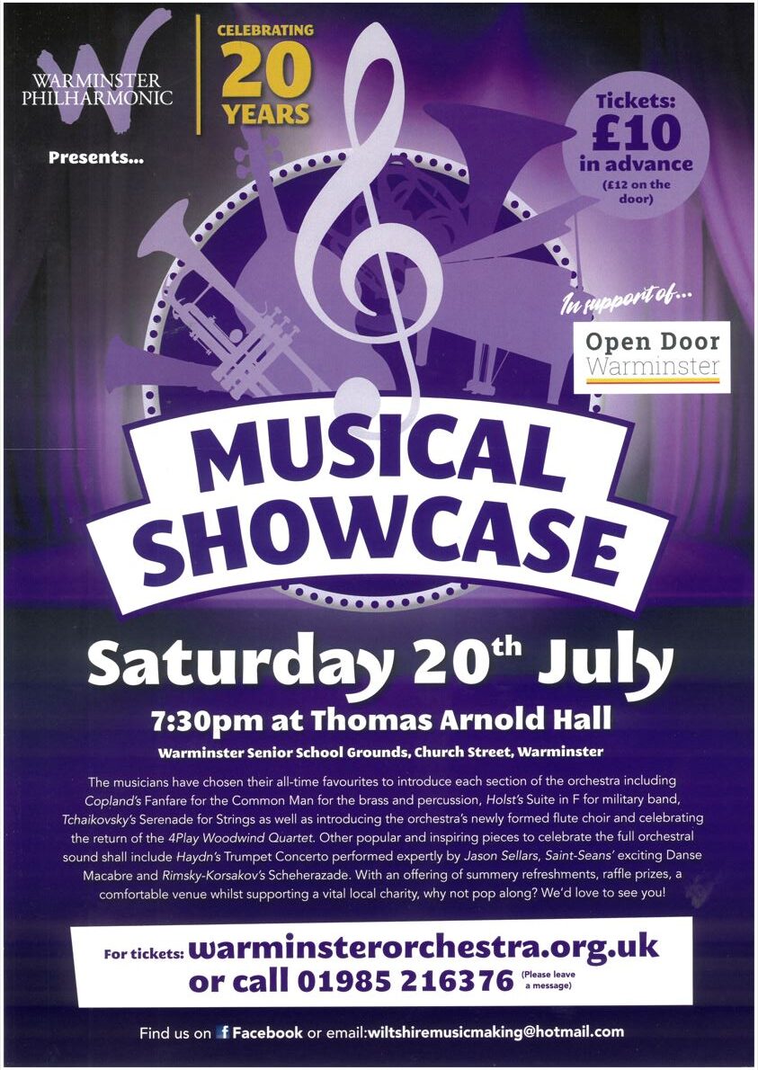 Warminster Philharmonic presents... Musical Showcase 