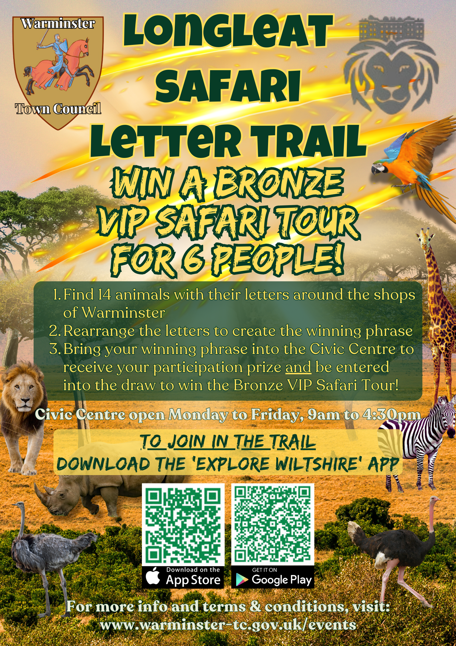 Longleat Safari Letter Trail