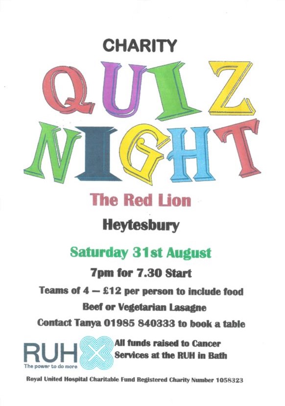 Charity Quiz Night