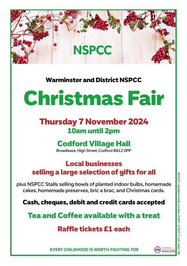 Warminster and District NSPCC Christmas Fair