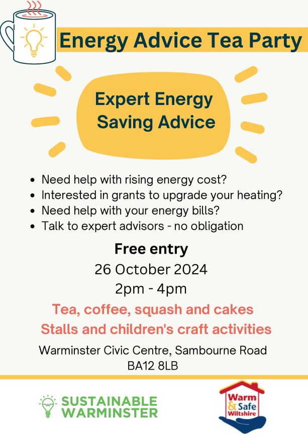 Energy Advice Tea Party