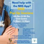 NHS App - Free pop-up session