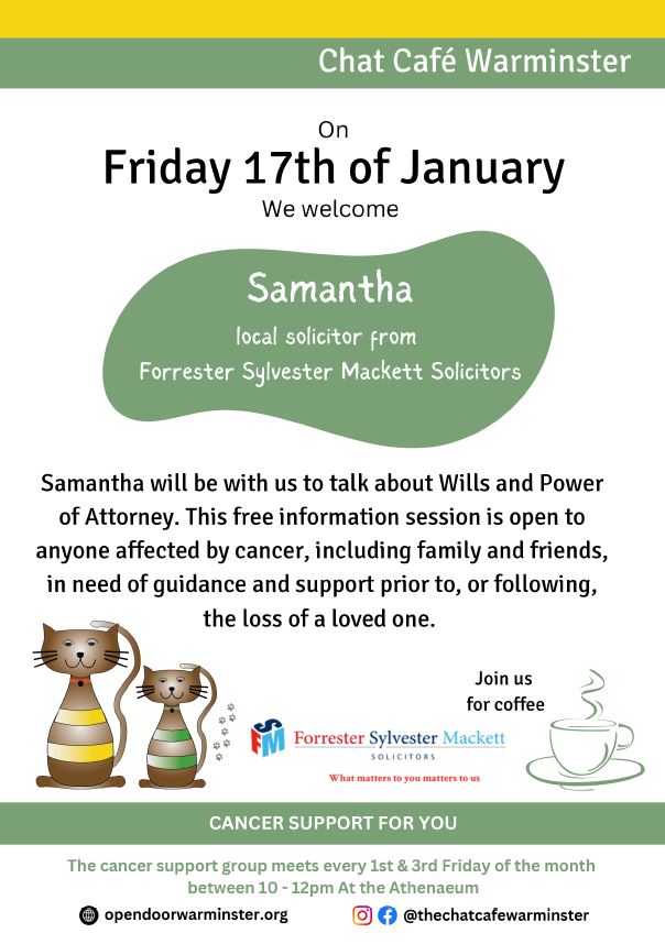 Chat Café Warminster - Samantha