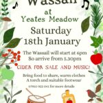 Wassail at Yeates Meadow