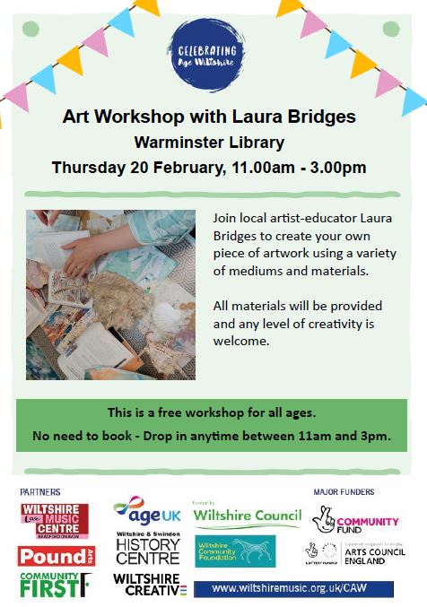 Art Workshop with Laura Bridges