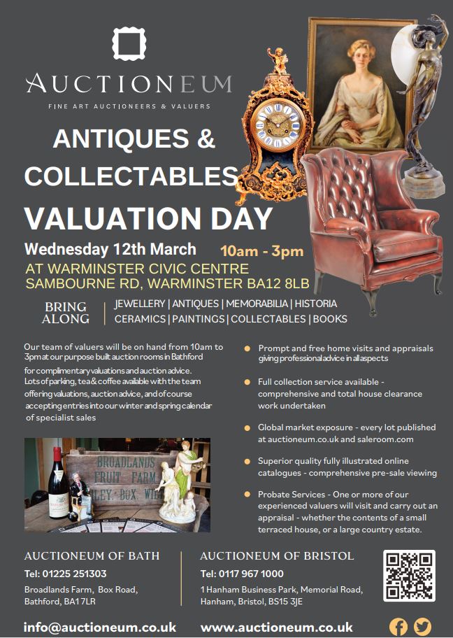 Antiques and collectables valuation day