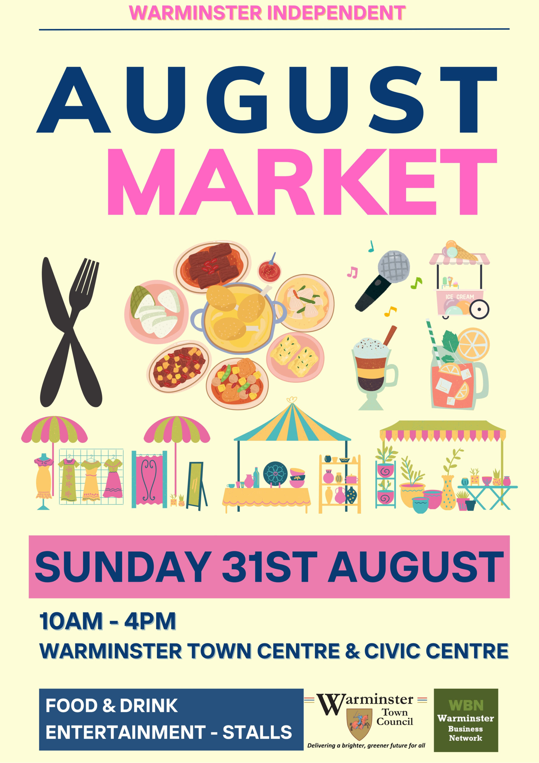Warminster Independent August Market 2025