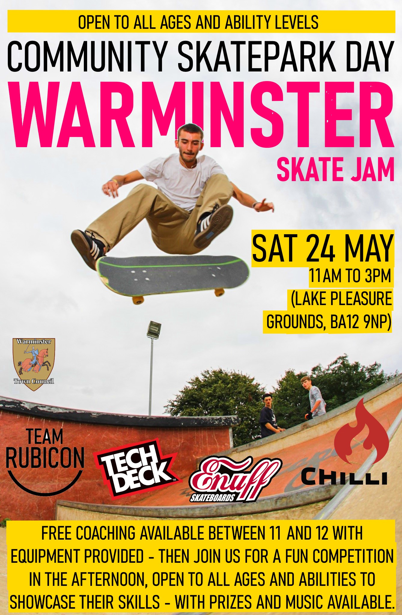 Community skatepark day
