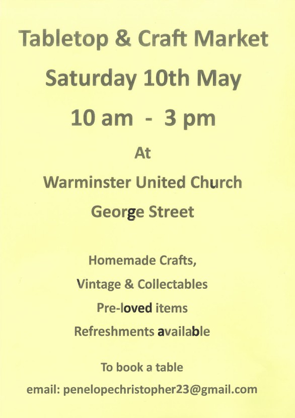Tabletop & craft market