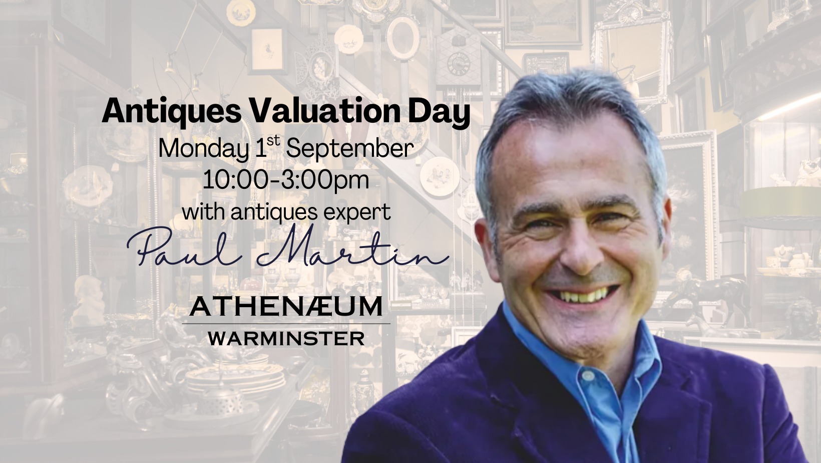 Antiques Valuation Day with Paul Martin