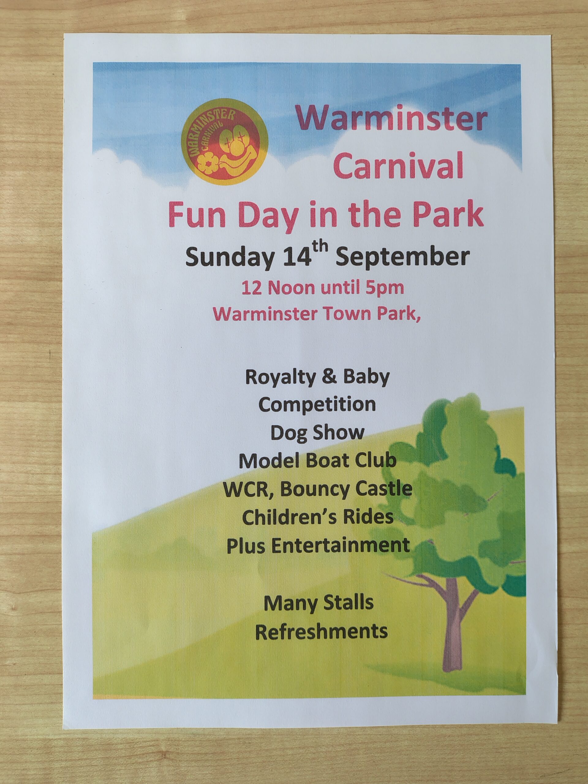 Carnival Fun Day in the Park