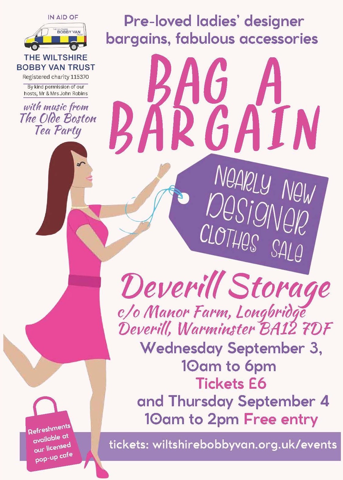 Bag a Bargain Nearly New Designer Clothes Sale