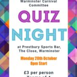 Quiz night for Warminster Carnival