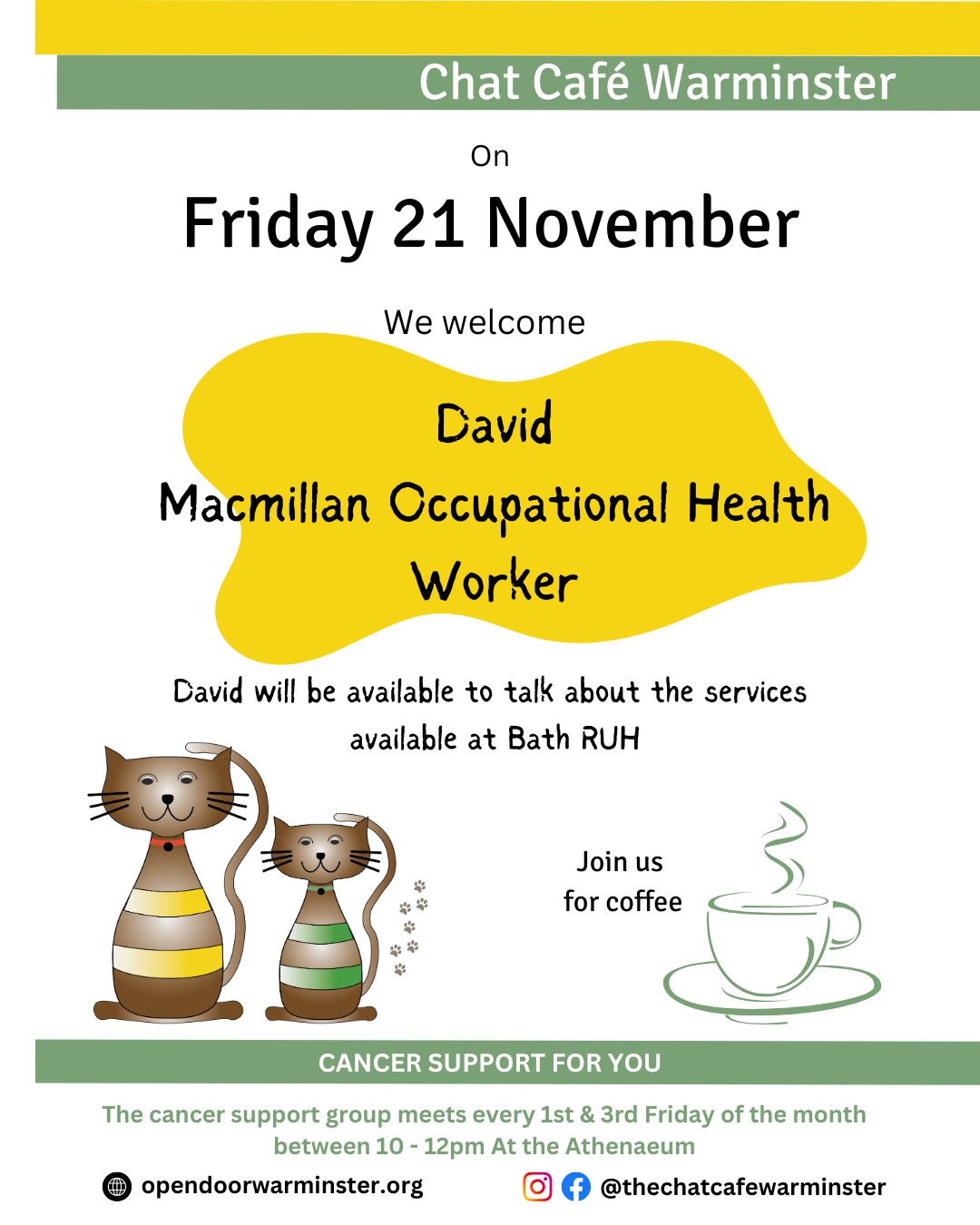 Chat Cafe Warminster - David