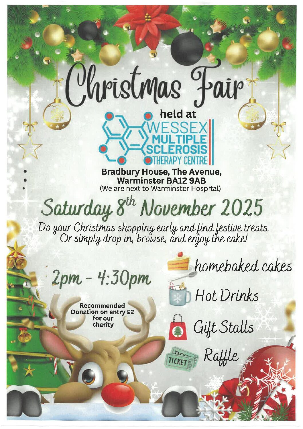 Christmas Fair - Wessex MS Therapy Centre