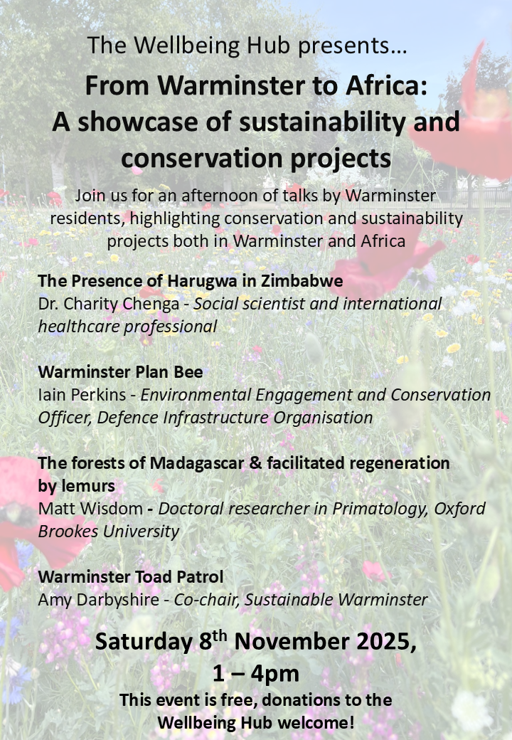 From Warminster to Africa: A showcase of sustainability and conservation projects