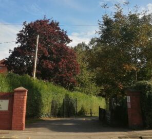 The current main entrance of the Lake Pleasure Grounds in Warminster