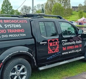 Warminster Community Radio's Outside Broadcast Van