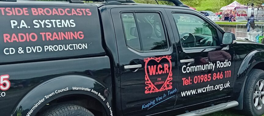 Warminster Community Radio's Outside Broadcast Van