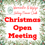 Warminster & Wylye Valley Flower Club's Christmas Open Meeting