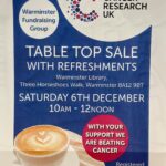 Table Top Sale with refreshments