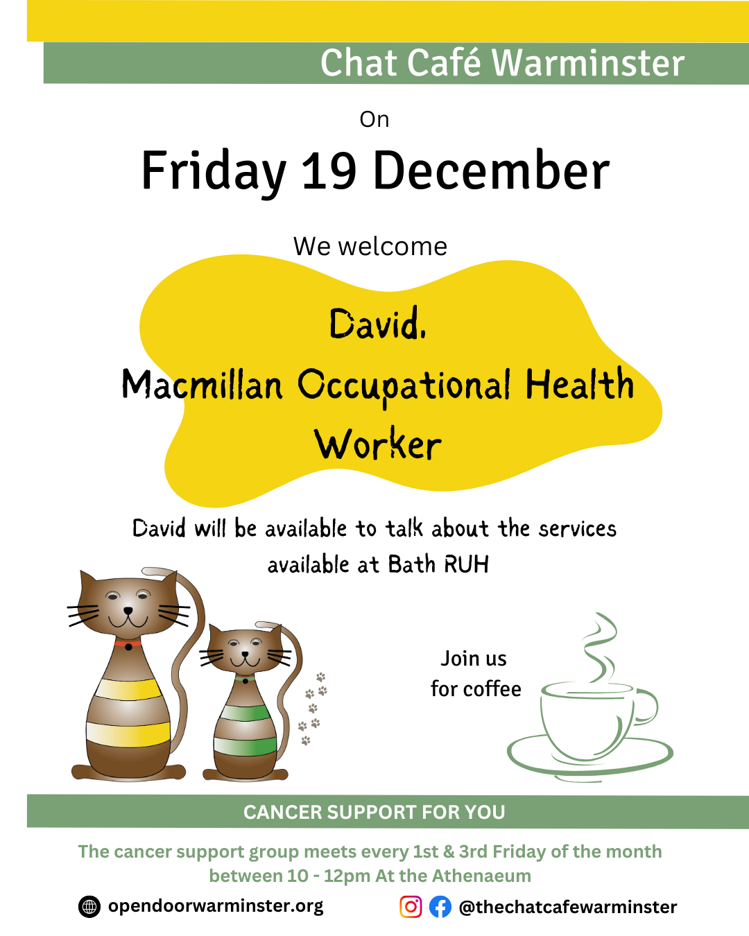 Chat Cafe Warminster - David