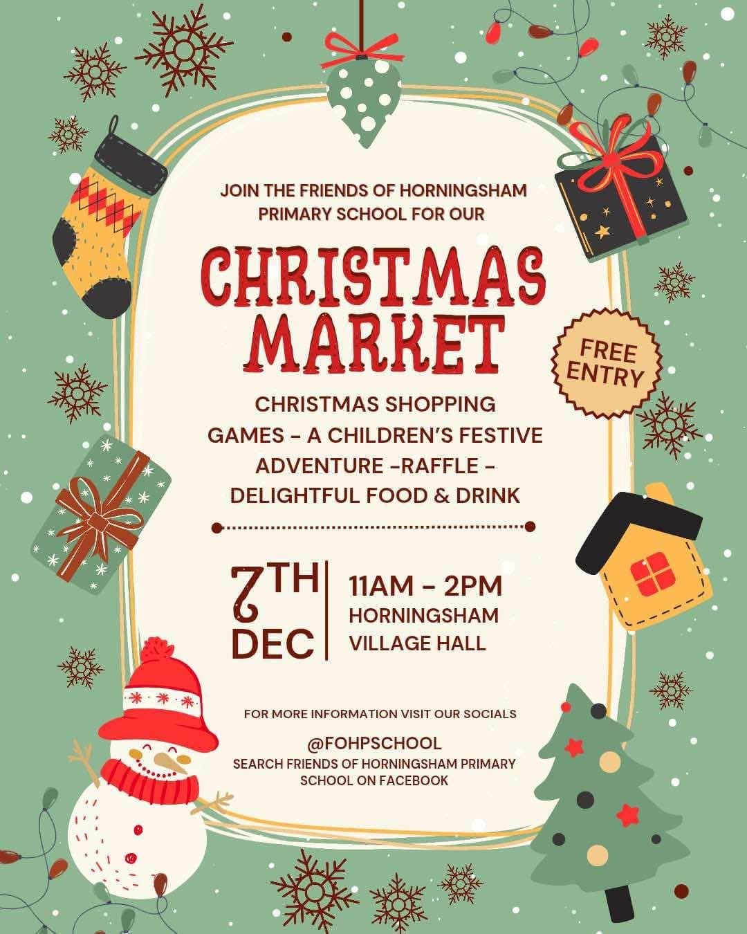 Friends of Horningsham Primary School Christmas Market